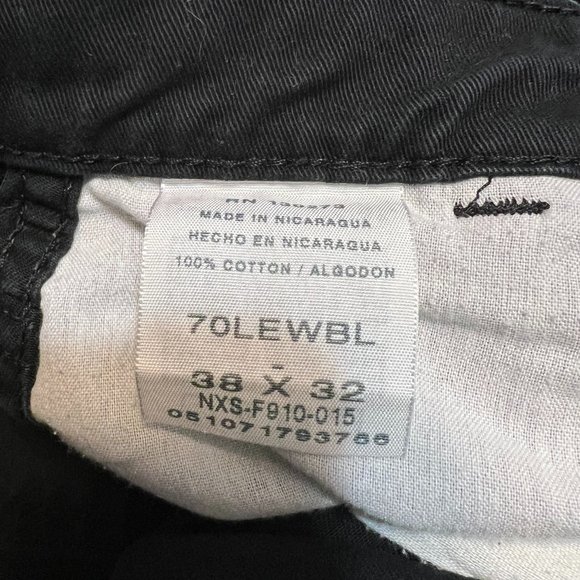 Wrangler Men's Pants Black Cargo  Size 38x32 - Picture 4 of 6